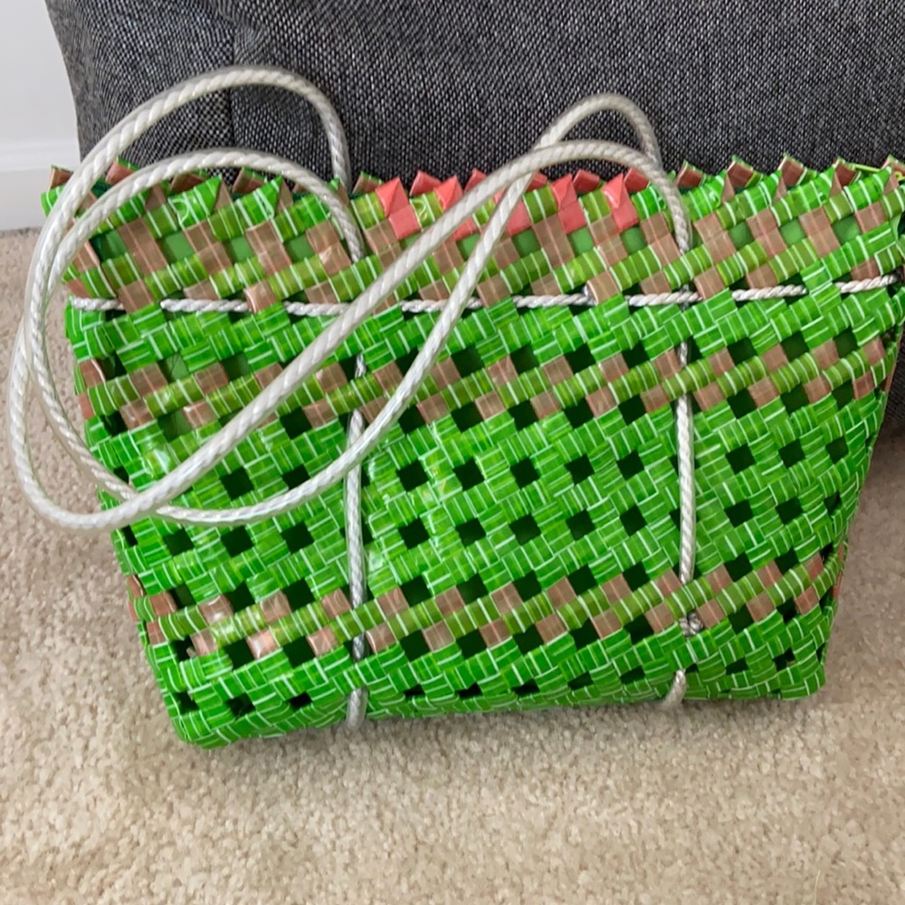 Green nature bag